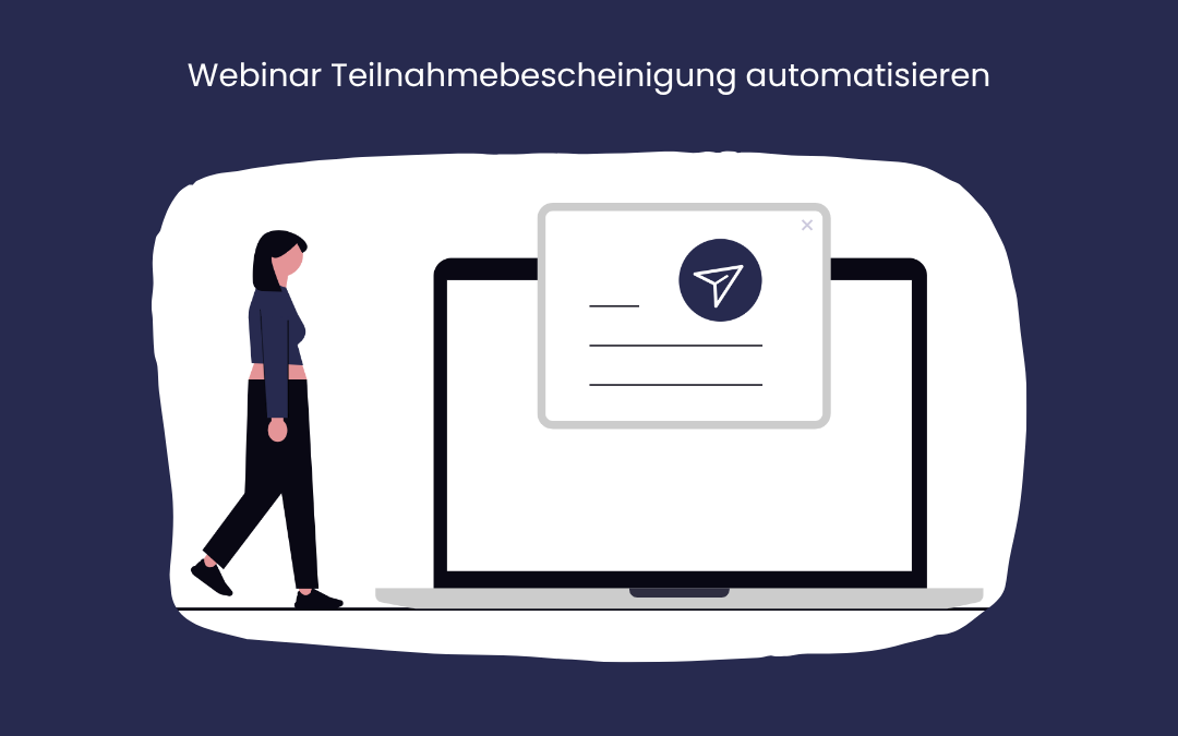 Grafische Darstellung eines E-Mail-Versands